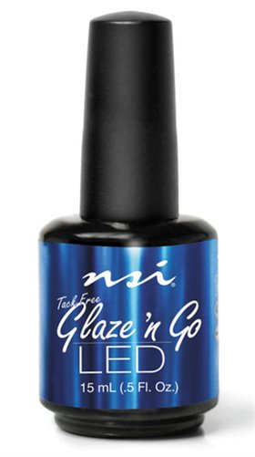 NSI Glaze 'n Go Tack-Free LED/UV Gel Sealant - .5 oz (BUY 5 GET 1 FREE !!!)